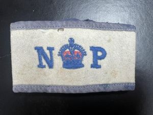 Canadian Naval Police Armband WW1-WW2