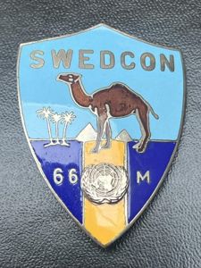 United Nations Emergency Force SWEDCON 66 M Fob