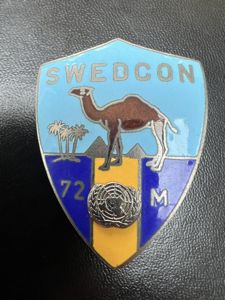 United Nations Emergency Force SWEDCON 72 M Fob