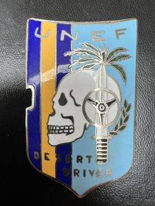 United Nations Emergency Force SWEDCON DESERT DRIVER