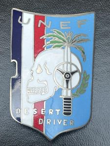 United Nations Emergency Force FRANCECON DESERT DRIVER