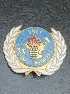 United Nations Emergency Force Military Engineer Services Beret Badge