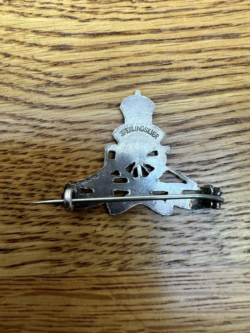 Royal Artillery Sweetheart Brooch — image 2