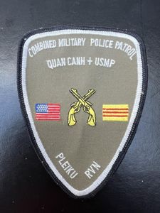 US Combined Military Police Patrol RVN