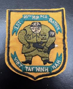 US 25th MP Co 1st Platoon Vietnam Repro