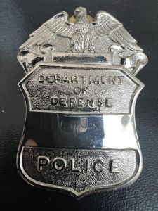 US Department of Defense Police Shield