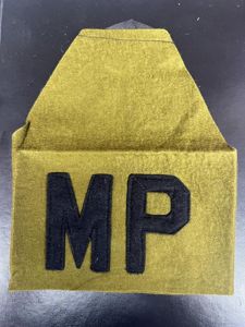 US MP Olive Green Felt Brassard