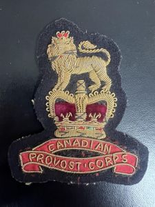 Canadian Provost Corps QC Badge