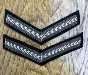 Canadian Women's Army Corps Pair Lance Corporal Rank