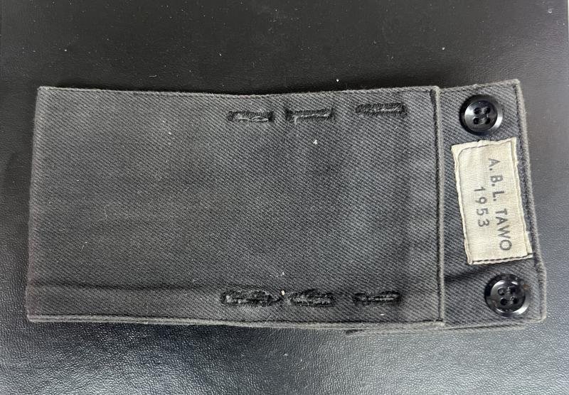 Belgium Military Police Armband Dated 1953 — image 2