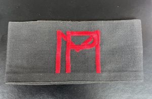 Belgium Military Police Armband Dated 1953