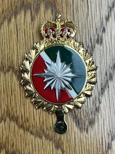 Canadian Intelligence Corps Cap Badge QC