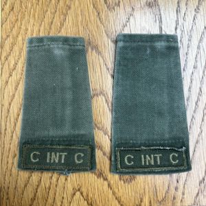 Canadian Intelligence Corps Combat Epaulettes Pair