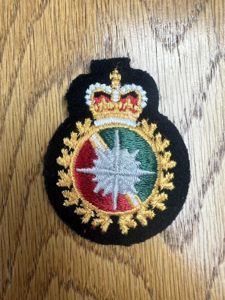 Canadian Intelligence Corps Cap Badge Embroidered
