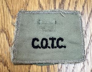 Canadian Officer Training Corps Slip on Title