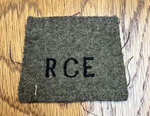 Royal Canadian Engineers Slip on Title WW2