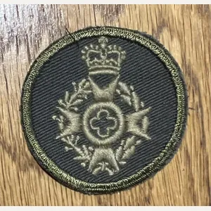 Canadian Army Chaplin's Corps Boonie Hat Badge