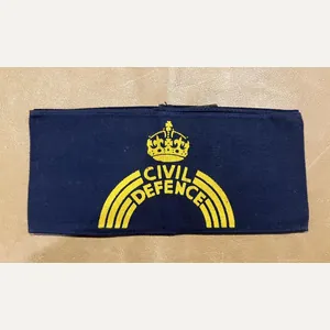 WW2 Civil Defence Printed Armband