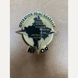 KFOR Operation Joint Guardian Badge Grey