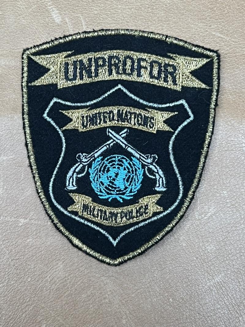 United Nations UNPROFOR Military Police