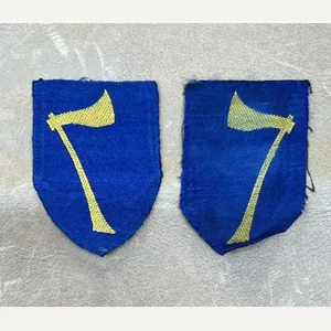 NATO Northern Army Group Pair Silk Woven Used