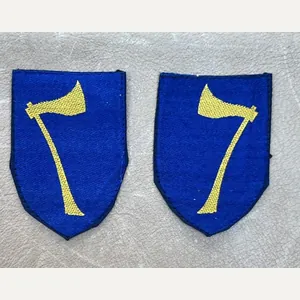 NATO Northern Army Group Pair Silk Woven Used