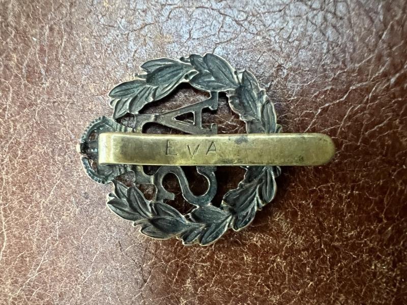 Auxiliary Territorial Service, ATS Brass Cap Badge — image 2