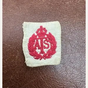 Scarce ATS Cap/Breast Badge WW2