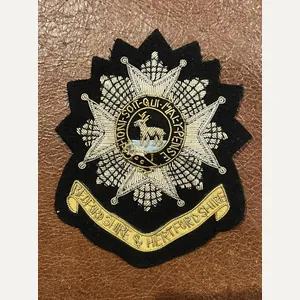 Bedfordshire & Hertfordshire Regiment Blazer Badge