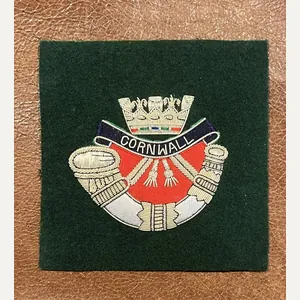 Duke Of Cornwall Light Infantry Blazer Badge