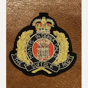 Suffolk Regiment Blazer Badge