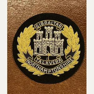 Northamptonshire Regiment Blazer Badge
