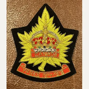Canada Ypres 1914-1918 Blazer Badge