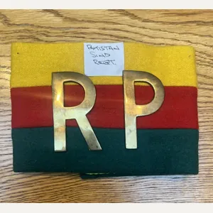 Pakistan Sind Regt Regimental Police Armband