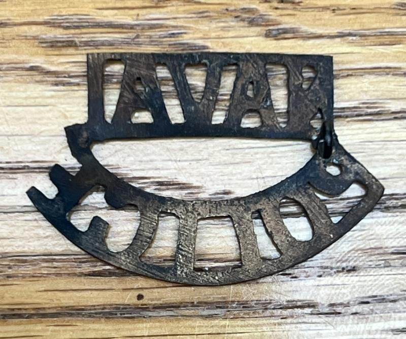 Pakistan Naval Police Old Brass Shoulder title — image 2