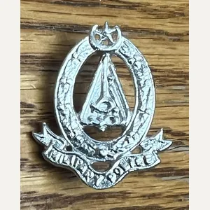 Pakistan Military Police Annodised Collar Badge