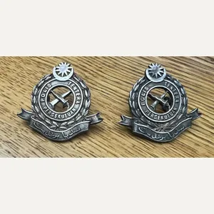 Federation of Malay POLIS TENTERA PERSEKUTUAN Military Police Collars