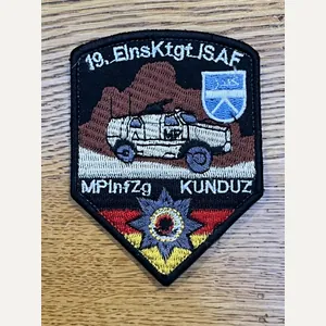 German Military Police Feldjager Kunduz City Afghanistan