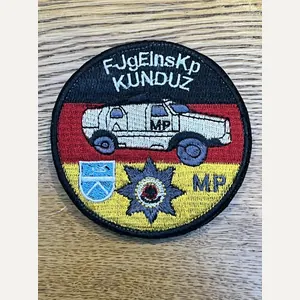 German Military Police Feldjager Kunduz City Afghanistan