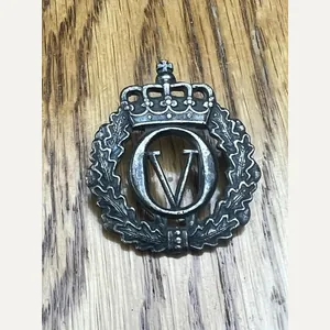 Norway Army Cap Badge King Olav