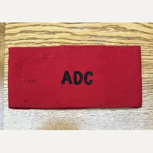 British Staff Officers Aides-De-Camp Armband WW2