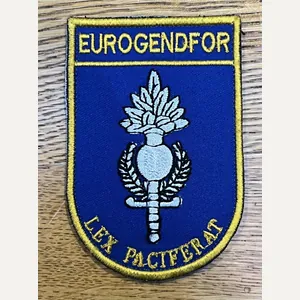 Eurogendfor Patch From Afghanistan