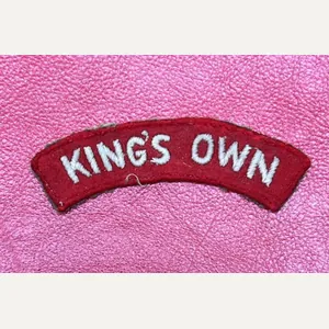 Kings Own Shoulder Title