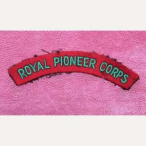 Royal Pioneer Corps Shoulder Title