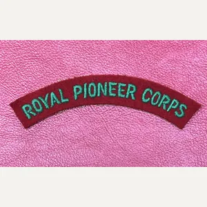 Royal Pioneer Corps Shoulder Title