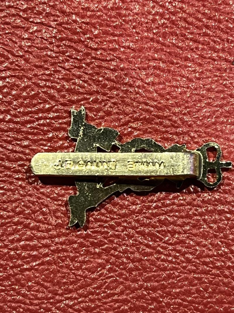 Royal Pioneer Cap Badge Old Patten — image 2