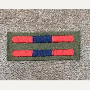 RAOC Arm of Service Strips Paste Backs Pair
