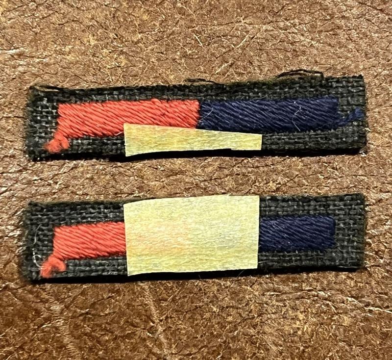 Royal Engineers Arm of Service Strips Pair — image 2