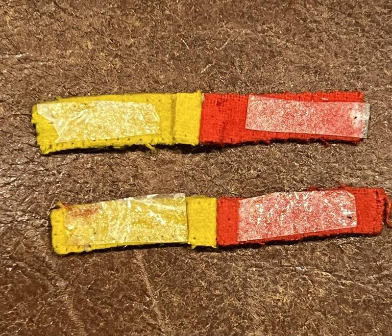 Royal Armoured Corps Arm of Service Strips Pair — image 2