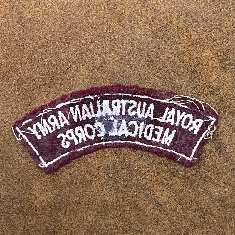 Royal Australian Army Medical Corps Shoulder Title — image 2